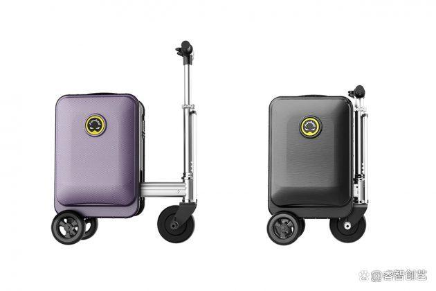 智能出行新體驗 Airwheel智能騎行電動行李箱的革命性設(shè)計